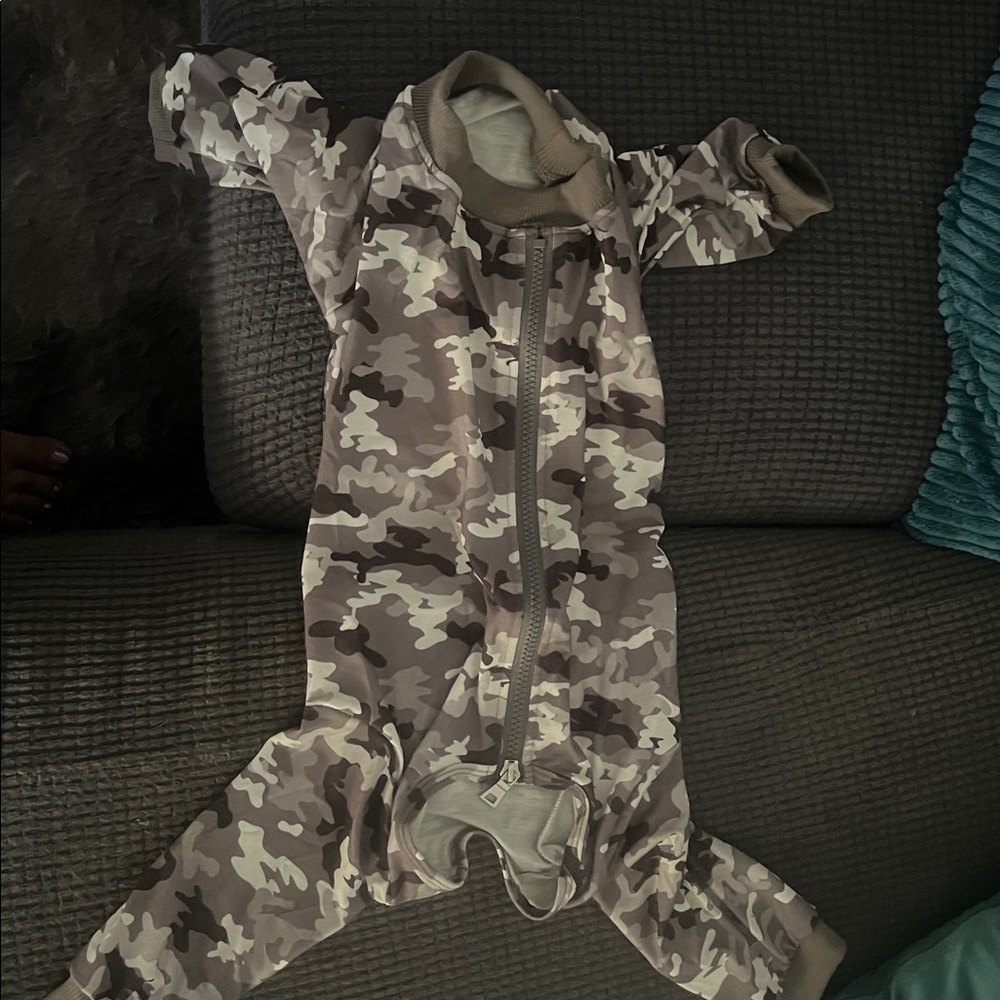 Camouflage DOG Onesie PJs